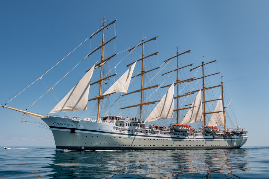 Urlaub auf einem Segelschiff