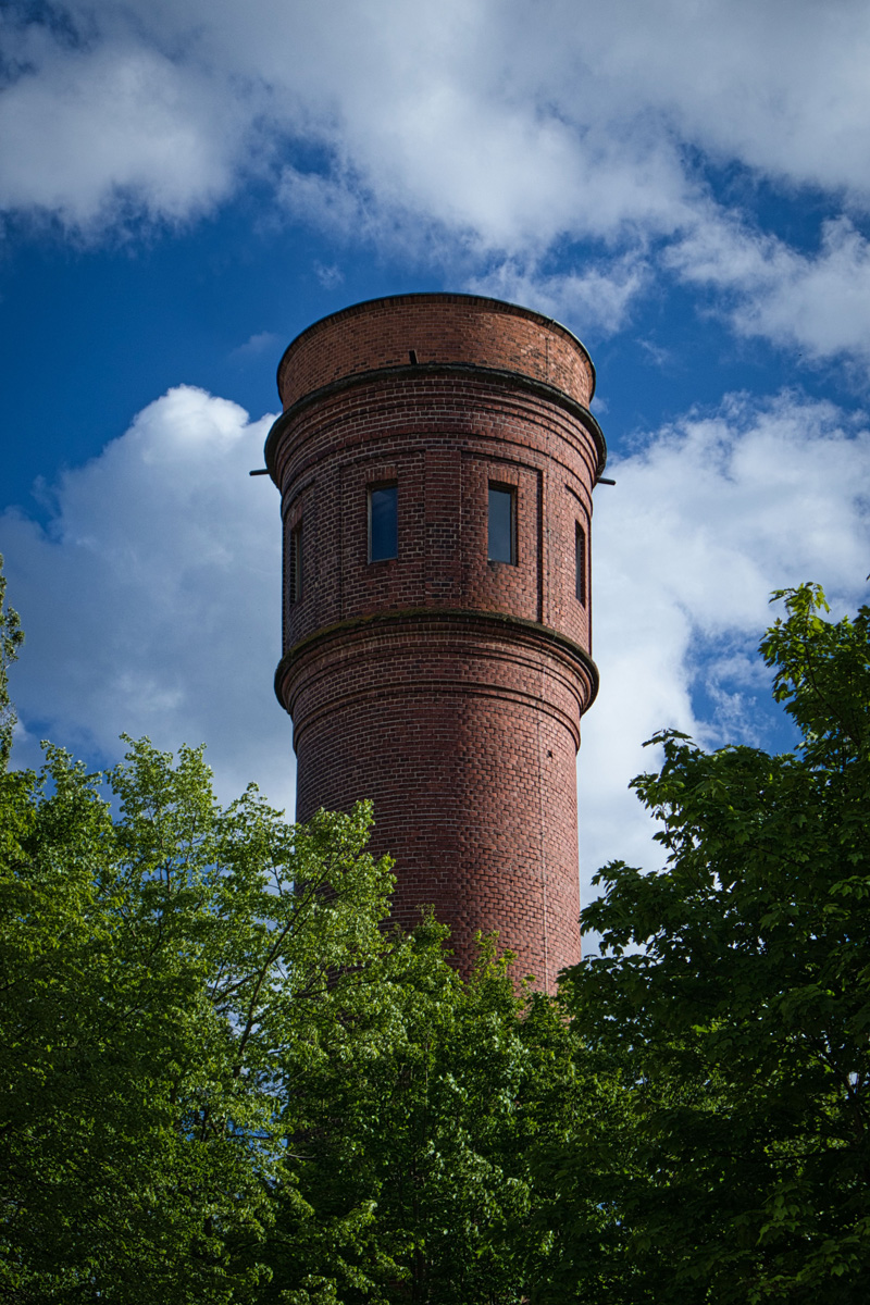 Urlaub in einem Wasserturm